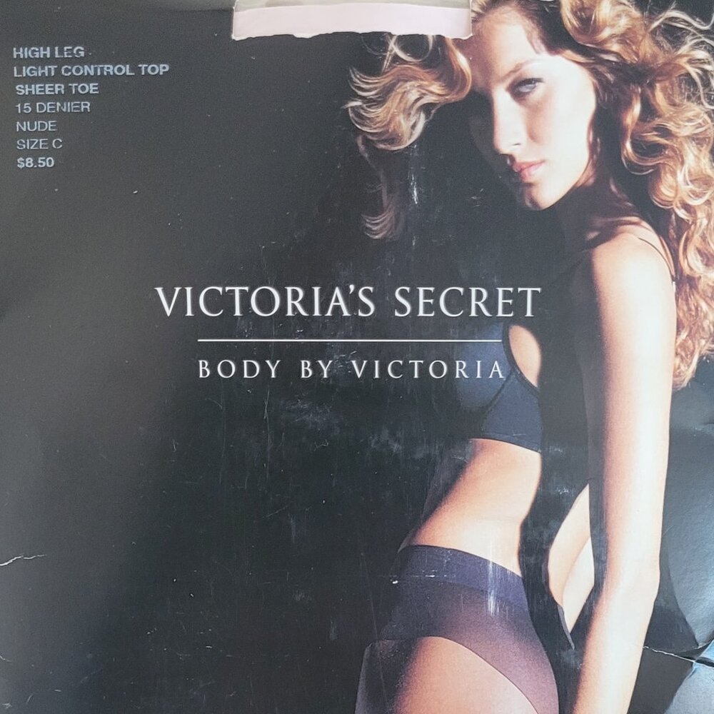 NWT Victoria's Secret Sheer High Control Top Nude Panyhose